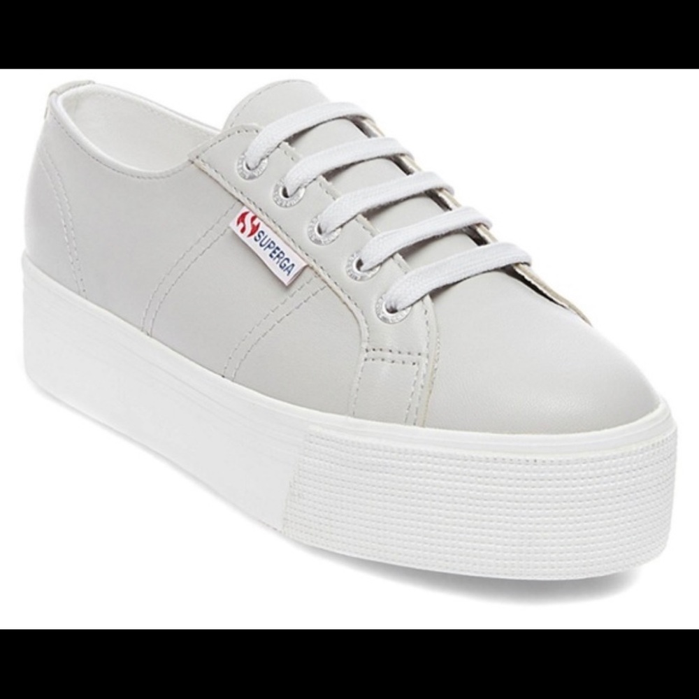 SOLD OUT/RARE Grey Leather Supergas